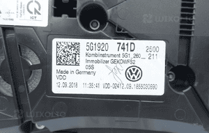 Licznik zegary vw golf vii 7 5G 48786KM 5G1920741D 7