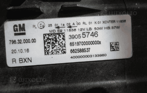 Opel astra k reflektor full led prawy 4
