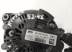 Alternator peugeot partner berlingo iv rifter 1.2 thp 9826574080 2019-2024 7