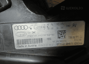 Lampa przednia przód lewa prawa audi A1 8X0941003 2010-2014 18