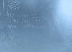 Zderzak przedni przód vw golf viii 8 gti gtd gte 5H08007221G pdc 2019-2024 20