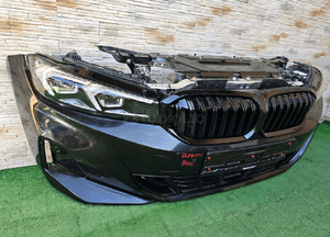 Zderzak pas przedni chłodnice lampy led bmw 3 G20 G21 lci 2