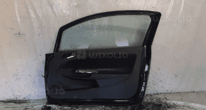 Drzwi przód przednie prawe do opel corsa d 3D 3 drzwi Z20R czarne 4