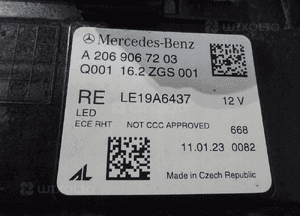Lampa prawa przód MERCEDES C KLASA W206 FULL LED A2069067203 11