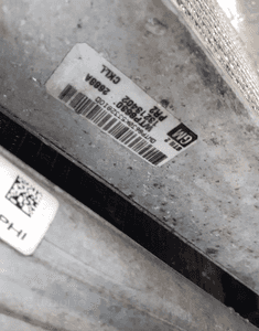 Chłodnica wody wentylator intercooler  opel astra h opel zafira b 1.7 cdti diesel 8