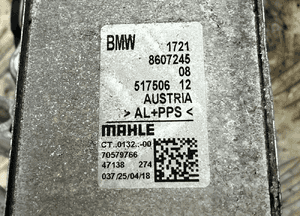 CHLODNICA OLEJU BMW 5 G30 7 G11 8607245 ORG 4