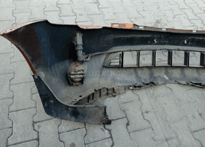 Nissan Murano I Z50 zderzak przod przedni spryskiwacz 3