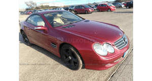 Maska Zderzak Reflektory Błotniki Wzmocnienie Belka Pas Przedni Lampy Mercedes SL500 SL350 R230 9