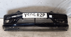 Zderzak przód przedni mercedes benz c klasa W203 amg halogeny do malowania ! 1