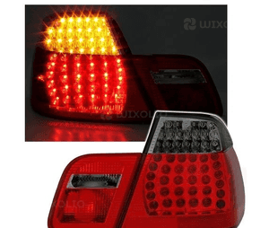 LAMPY Tylne LED BMW E46 99-03 COUPE RED SMOKE 2