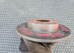 Tarcze Tarcza 245mm 5x112 Klocki Hamulce Tyl Tylne Audi A4 B6 B7 6