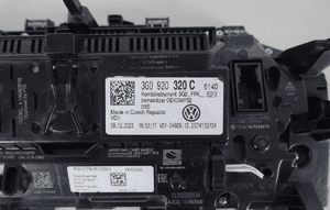 Licznik virtual zegary lcd vw arteon passat B8 6