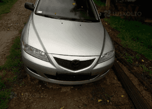 Mazda 6 02-07 Maska lampa zderzak pas atrapa 25H 6