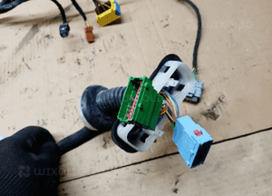 Wiązka instalacja drzwi prawy przód Peugeot 308 T7 9664590980 2