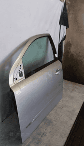 Drzwi przód przednie lewe do opel astra h 3 iii 5D 5 drzwi Z157 srebrne 3