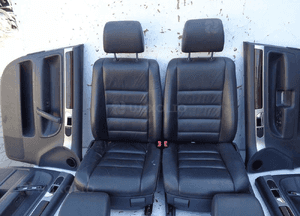 FOTELE SIEDZENIA SKÓRA GRZANE VW TOUAREG 7L I 2