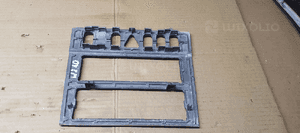 Osłona ramka konsoli dekor drewno Mercedes E-Klasa W210 A2106830508 7