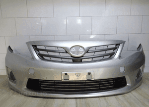 Toyota Auris I 1 Lift E15 10/12 zderzak przód przedni 1