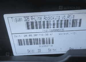 Zderzak przedni przód vw volkswagen tiguan ii 2 r-line 5NA 5NA807221B 2015-2020 20