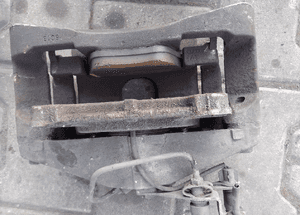Audi A6 C6 zacisk hamulcowy przód przedni  lewy tarcza 321 (973) 5