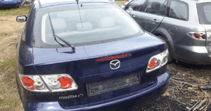 Mazda 6 02-07 HB Klapa tylna tył kolor 25E szyba 4