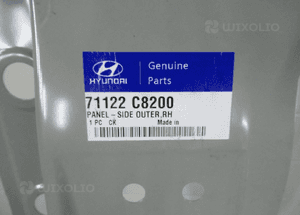 Słupek bok poszycie prawe hyundai I20 ii active 4
