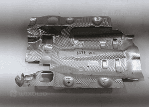 Osłona termiczna katalizatora mercedes W212 lift 1