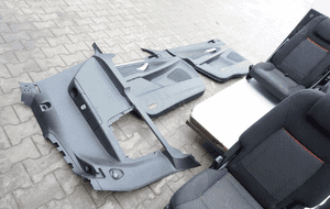 Fotele siedzenia wnętrze 7 osób ford s-max MK1 2