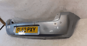 } ZDERZAK TYŁ TYLNY OPEL MERIVA A 1 I PDC CZUJNIKI Z163 SZARY 2