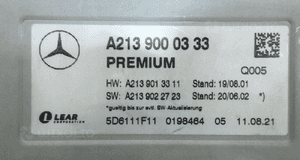 MERCEDES W213 WZMACNIACZ BURMESTER A2139000333 7