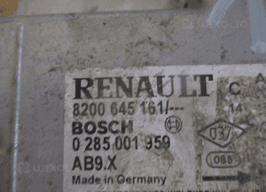 Moduł sensor air bag renault clio iii 8200645161 2