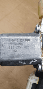 Mechanizm podnośnik szyby prawy przód BMW 3 E90 7060266S 7140588E 6927028 7