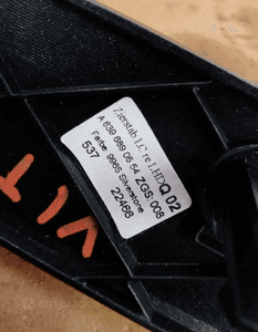 Listwa ozdobna dekor konsoli Mercedes Vito 639 A6396890554 3