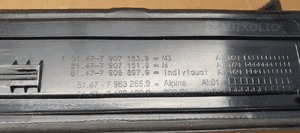 Nakładki listwy progu przód tył M-Pakiet BMW 3 E90 7907160 7906900 15