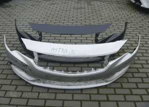 Opel astra k v lift 2019 zderzak przedni atrapa 6