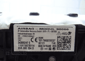 Skoda fabia MK4 iv poduszka airbag 6VA880204D 6