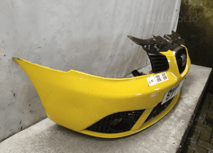 Zderzak przód przedni seat ibiza 3 iii 6L lift fl LS1A żółty halogeny 4