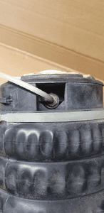 Miech poduszka zawieszenia lewy tył Mercedes E-Klasa W211 R815006000 6