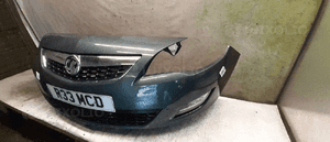 Zderzak przód przedni opel astra j 4 iv zielony 3