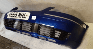 Zderzak przód przedni vw volkswagen passat B5 lift fl granat granatowy LB5N 3