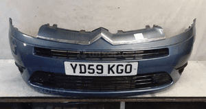 Zderzak przód przedni do citroen C4 grand picasso halogeny niebieski kgqc 1