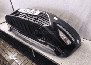 Zderzak przód przedni ford mondeo MK4 lift fl G6 czarny led halogeny 2