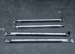 Listwa Listwy Zgarniajace Drzwi Chrom Chromowe AUDI A4 B5 Sedan Kombi Komplet 27