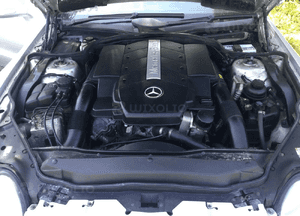 Maska Zderzak Reflektory Błotniki Wzmocnienie Belka Pas Przedni Lampy Mercedes SL500 SL350 R230 20
