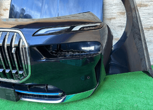 Maska błotniki zderzak lampy pas przedni chłodnice bmw 7 G70 416 7