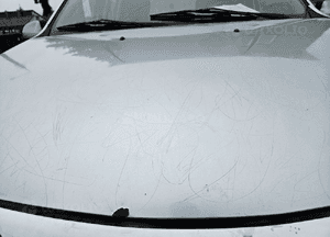Dacia Sandero I  maska  TED69 2