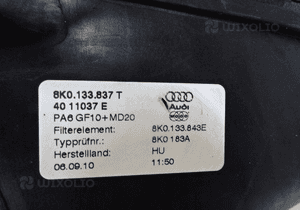 Obudowa filtra powietrza audi A4 B8 8K0133835AD 5