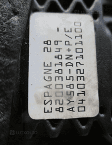 Air bag poduszka powietrzna kierowcy renault megane ii 8200381849 5