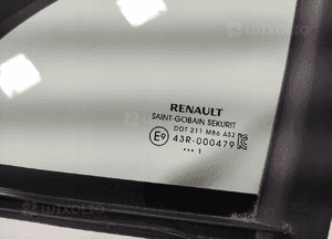 Szyba drzwi lewa przód przednia trójkąt renault zoe i 2013-2019 4