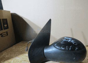 Lusterko lewe przód przednie peugeot 206 manualne grzane 4 pin 1